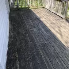 Deck clean and stain in kirkwood mo 003