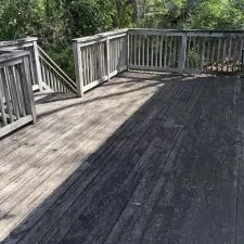 Deck clean and stain in kirkwood mo 005
