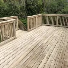 Deck clean and stain in kirkwood mo 009