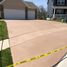 Driveway stain seal wentzville mo 011