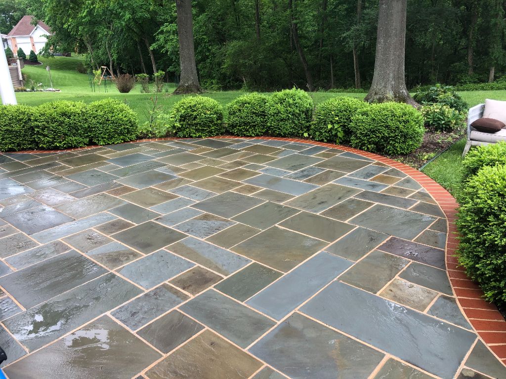 Flagstone cleaning chesterfield mo