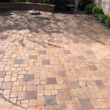 Paver patio clean and seal in u city mo 010