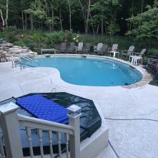 House deck and pool deck cleaning in chesterfield mo 4