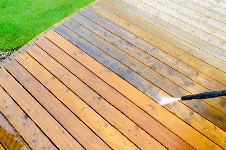 Deck cleaning