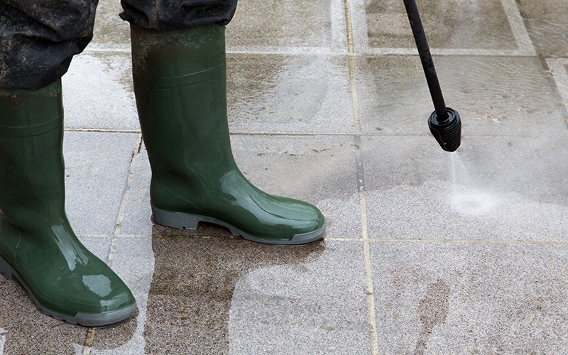 pressure washing